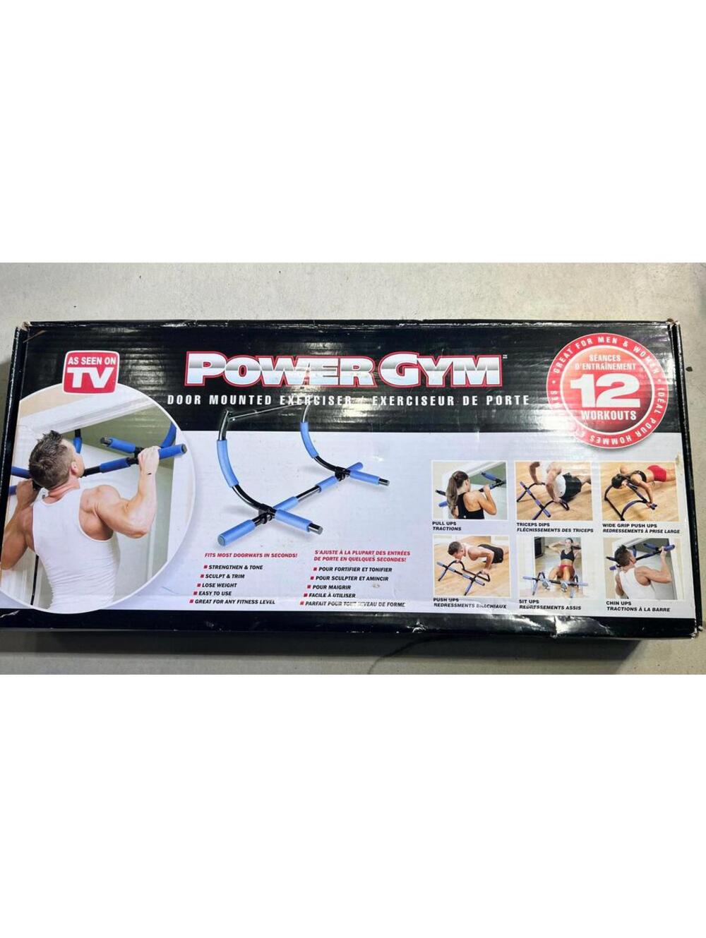 POWER GYM DOOR MOUNTED EXERCISE SYSTEM
